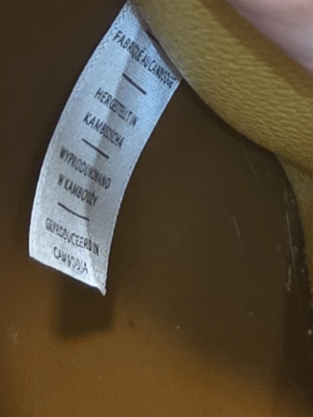 Tommy Bahama Mustard Yellow Faux Leather Tote Bag